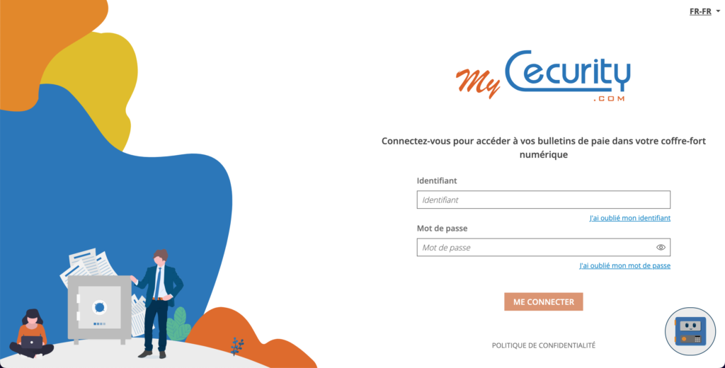 MyCecurity connexion